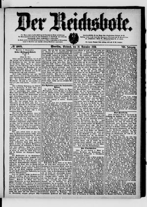 Der Reichsbote on Nov 10, 1880