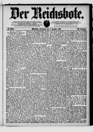 Der Reichsbote vom 04.12.1880