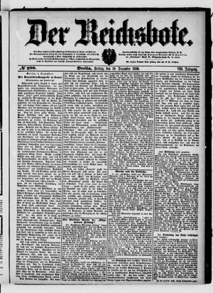 Der Reichsbote on Dec 10, 1880