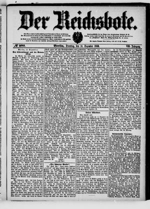 Der Reichsbote on Dec 14, 1880