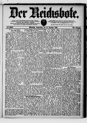 Der Reichsbote on Dec 16, 1880