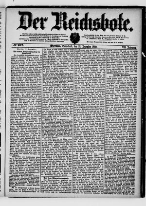 Der Reichsbote on Dec 18, 1880