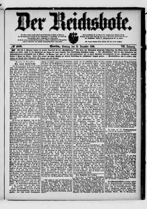 Der Reichsbote vom 19.12.1880