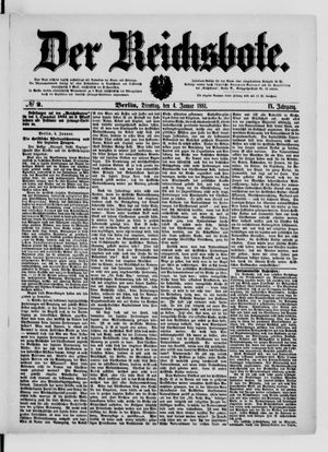 Der Reichsbote vom 04.01.1881
