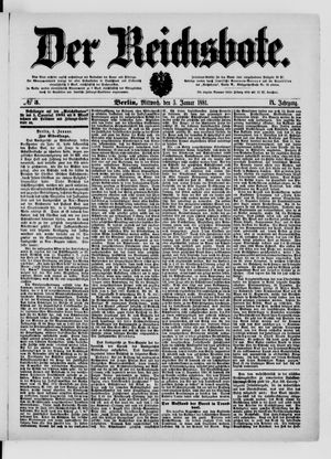 Der Reichsbote vom 05.01.1881