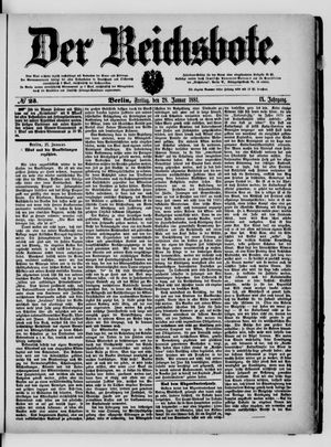 Der Reichsbote vom 28.01.1881