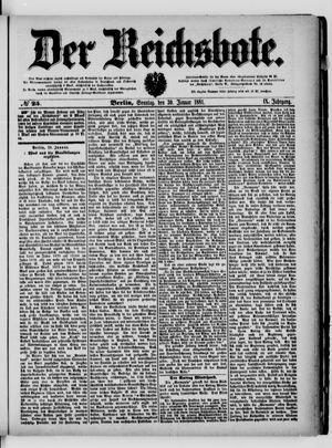 Der Reichsbote vom 30.01.1881