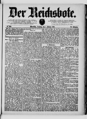 Der Reichsbote vom 01.02.1881