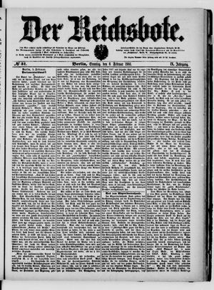 Der Reichsbote vom 06.02.1881
