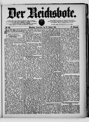 Der Reichsbote vom 24.02.1881