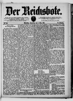Der Reichsbote vom 03.03.1881