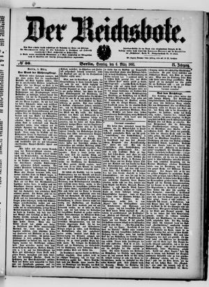 Der Reichsbote vom 06.03.1881