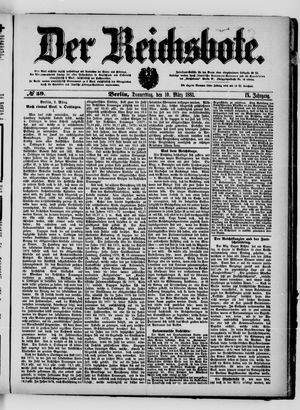 Der Reichsbote vom 10.03.1881