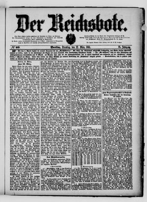 Der Reichsbote vom 22.03.1881