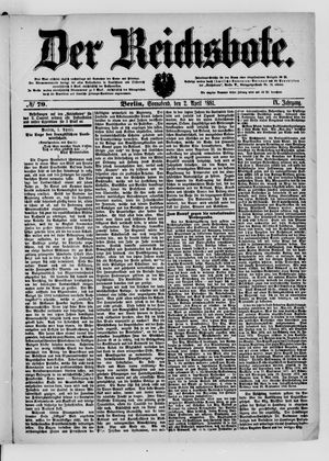 Der Reichsbote vom 02.04.1881