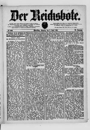 Der Reichsbote vom 03.04.1881