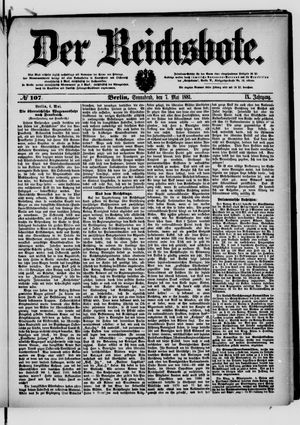 Der Reichsbote vom 07.05.1881