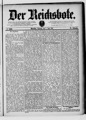 Der Reichsbote vom 01.06.1881