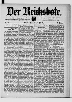 Der Reichsbote vom 02.07.1881