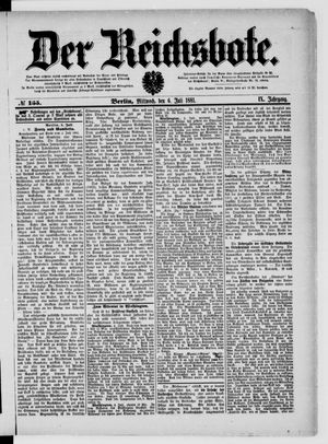 Der Reichsbote vom 06.07.1881