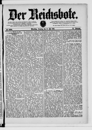 Der Reichsbote vom 19.07.1881