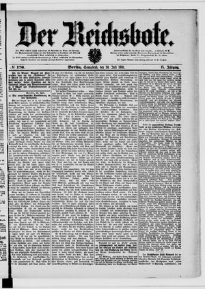 Der Reichsbote vom 30.07.1881