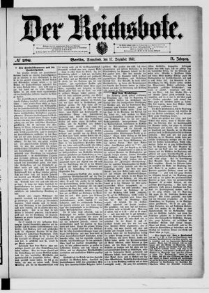 Der Reichsbote vom 17.12.1881