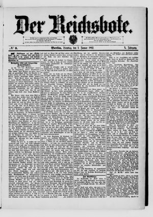 Der Reichsbote vom 03.01.1882