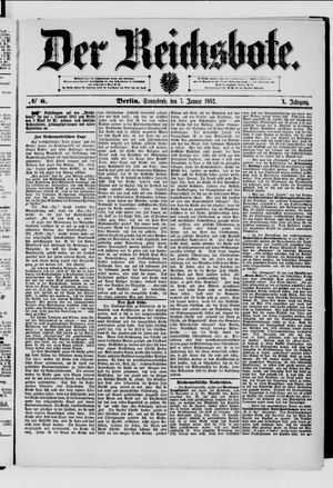 Der Reichsbote vom 07.01.1882