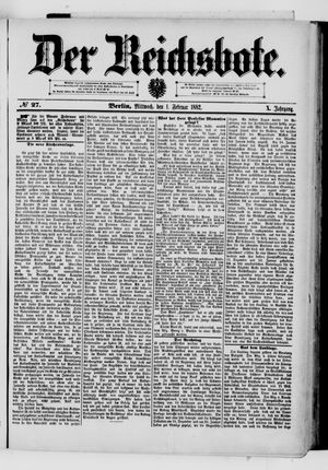Der Reichsbote vom 01.02.1882