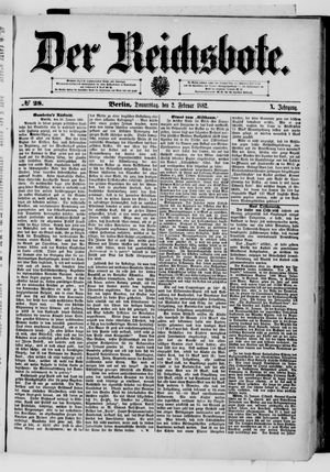 Der Reichsbote vom 02.02.1882