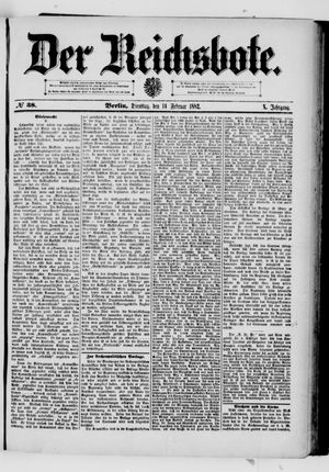 Der Reichsbote on Feb 14, 1882