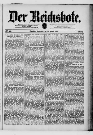 Der Reichsbote vom 23.02.1882