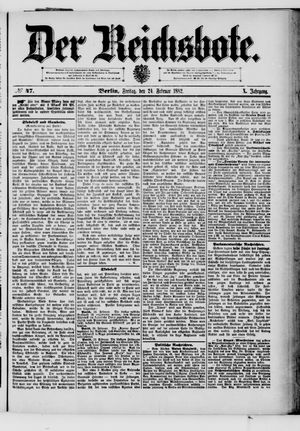 Der Reichsbote vom 24.02.1882