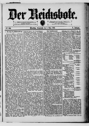 Der Reichsbote vom 04.03.1882