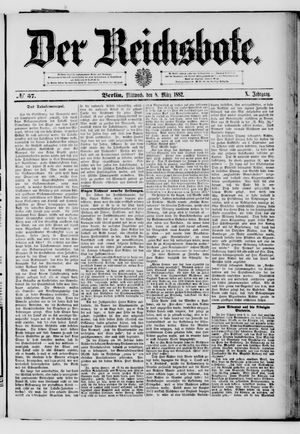 Der Reichsbote on Mar 8, 1882