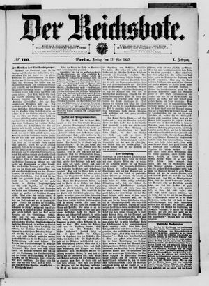 Der Reichsbote on May 12, 1882