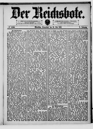 Der Reichsbote vom 20.05.1882
