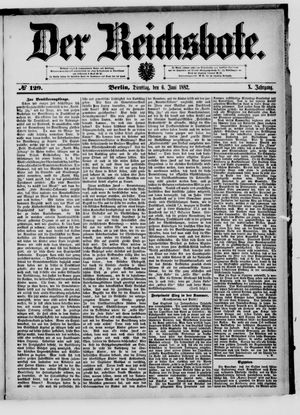 Der Reichsbote on Jun 6, 1882