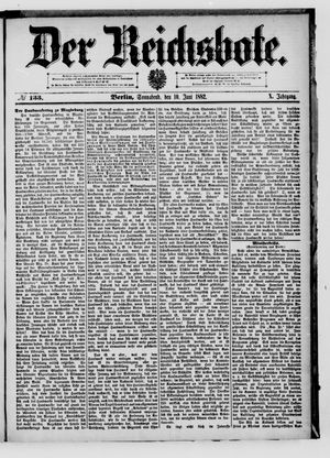 Der Reichsbote vom 10.06.1882