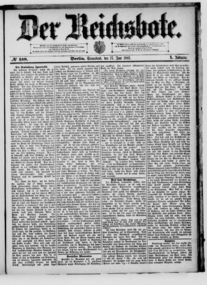 Der Reichsbote vom 17.06.1882