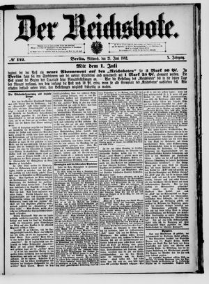 Der Reichsbote on Jun 21, 1882