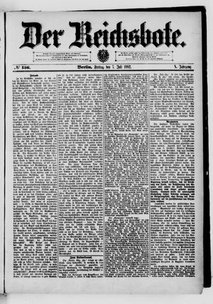 Der Reichsbote vom 07.07.1882