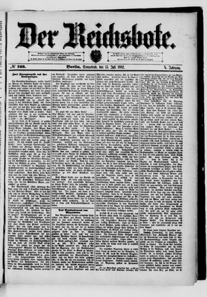 Der Reichsbote on Jul 15, 1882