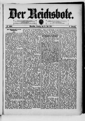 Der Reichsbote on Jul 18, 1882