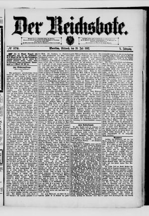 Der Reichsbote on Jul 26, 1882