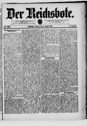 Der Reichsbote vom 15.08.1882