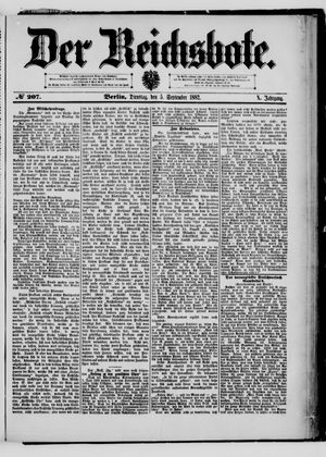 Der Reichsbote vom 05.09.1882