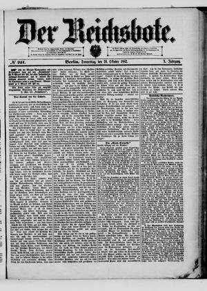 Der Reichsbote vom 26.10.1882