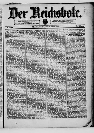 Der Reichsbote vom 31.10.1882